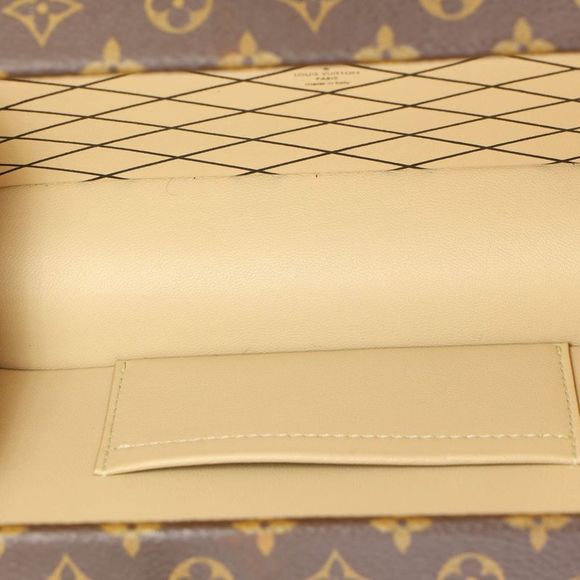 Louis Vuitton Petite Malle Handbag Monogram Canvas Brown - Picture 5 of 7